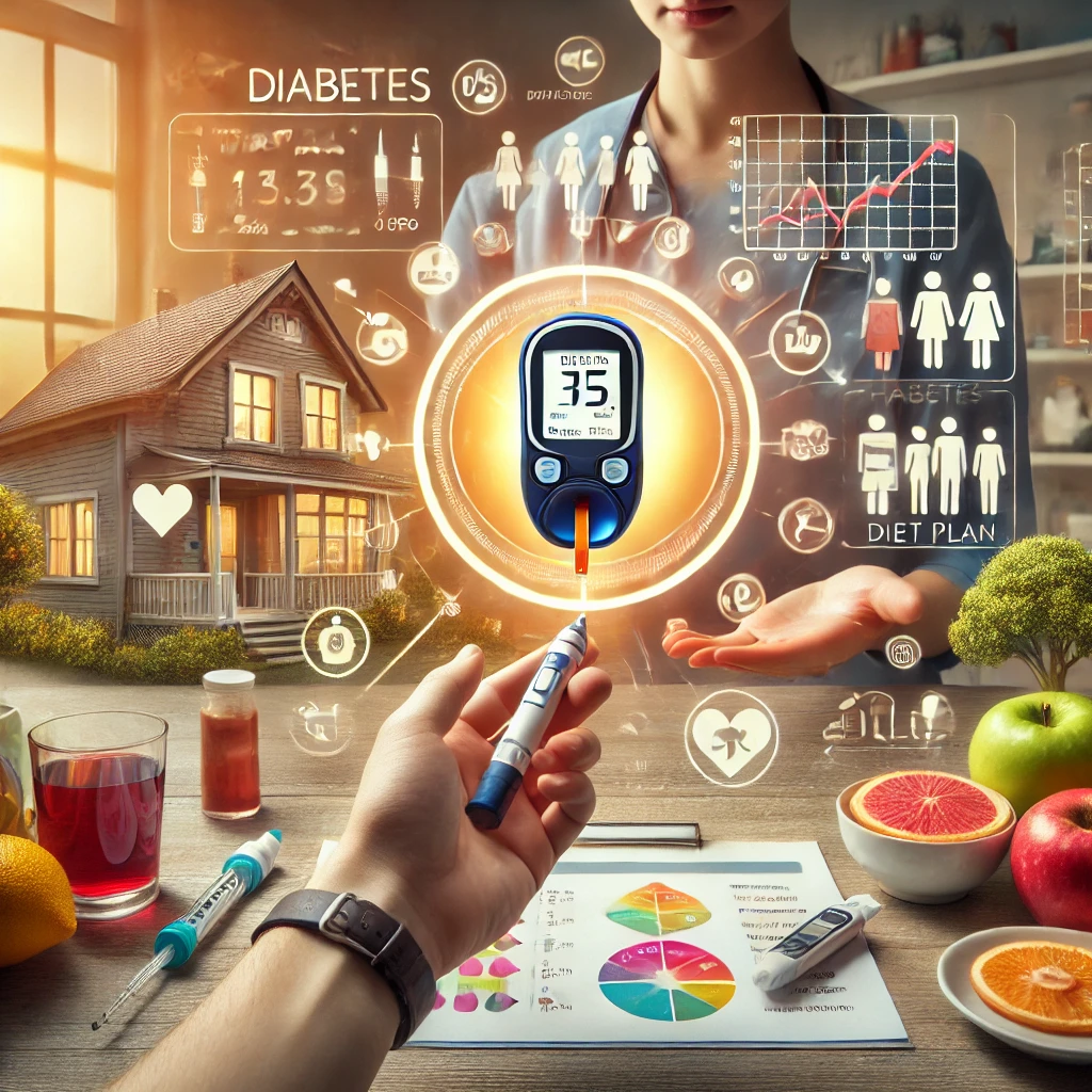 Cukrinio diabeto priežiūra, valdymas ir komplikacijų prevencija